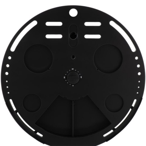 Wózek pomocnik fryzjerski regulowany z timertem śr. 458 mm + 2 miski