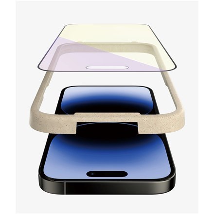 PanzerGlass | Ochraniacz ekranu - szkło | Apple iPhone 14 Pro | Szkło | Czarny | Przezroczysty