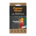 PanzerGlass | Ochraniacz ekranu - szkło - z filtrem prywatności | Apple iPhone 13, 13 Pro, 14 | Czarny | Przezroczysty