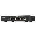 QNAP 5 port 2.5Gbps Auto Negotiation (2.5G/1G/100M) QSW-1105-5T Unmanaged, Desktop, 1 Gbps (RJ-45) ports quantity 5