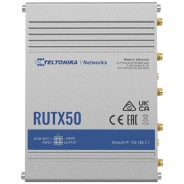 Teltonika INDUSTRIAL 5G ROUTER RUTX50 802.11ac, 867 Mbit/s, 10/100/1000 Mbps Mbit/s, Ethernet LAN (RJ-45) ports 5, Mesh Support