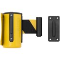 Kaseta ścienna metalowa z taśmą odgradzającą ostrzegawczą 2 m żółto-czarna