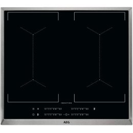 AEG Hob IKE64450XB Induction, Number of burners/cooking zones 4, Mechanical, Timer, Black