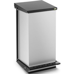 Kosz na śmieci prostokątny z otwieraniem nożnym STAL 70 l
