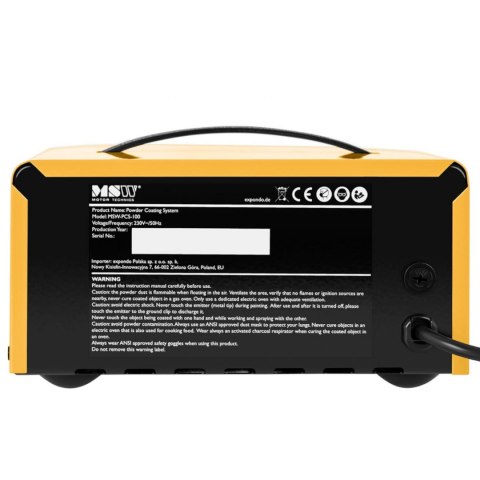 Pistolet do malowania proszkowego - ZESTAW