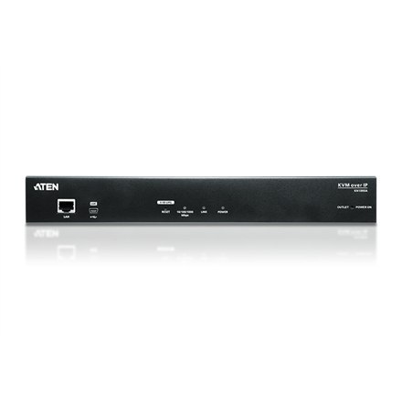 Aten KN1000A Jednoportowy przełącznik KVM over IP z jednoportowym wyłącznikiem zasilania Aten | Jednoportowy przełącznik KVM ove