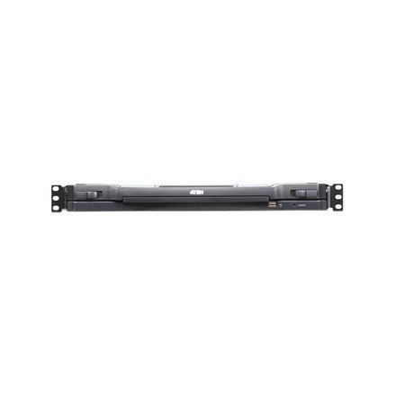 Aten KVM over IP Switch with Daisy-Chain Port and USB Peripheral Support CL5708IN 8-Port PS/2-USB VGA 19" LCD KVM