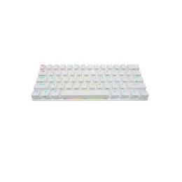 Corsair | K70 PRO MINI | Klawiatura dla graczy | Podświetlenie LED RGB | NA | Biała | Bezprzewodowa | Bluetooth | CHERRY MX Red 