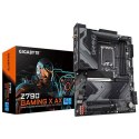 Gigabyte | Z790 GAMING X AX 1.0 M/B | Rodzina procesorów Intel | Gniazdo procesora LGA1700 | Pamięć DDR5 DIMM | Gniazda pamięci 