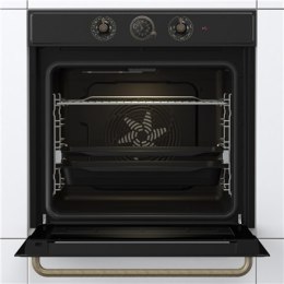 Gorenje | BOS67371CLB | Piekarnik | 77 L | Wielofunkcyjny | EcoClean | Sterowanie mechaniczne | Funkcja pary | Wysokość 59,5 cm 