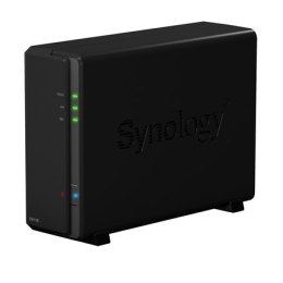 Synology Tower NAS DS118 up to 1 HDD/SSD Hot-Swap, Realtek RTD1296 Quad Core, Processor frequency 1.4 GHz, 1 GB, DDR4, 1x1GbE, 2
