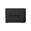 Synology Tower NAS DS218 up to 2 HDD/SSD Hot-Swap, Realtek RTD1296 Quad Core, Processor frequency 1.4 GHz, 2 GB, DDR4, RAID 0,1,