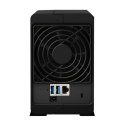 Synology Tower NAS DS218play up to 2 HDD/SSD Hot-Swap, Realtek RTD1296 Quad Core, Processor frequency 1.4 GHz, 1 GB, DDR4, RAID