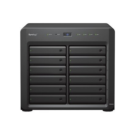 Synology Tower NAS DS2422+ Up to 12 HDD/SSD Hot-Swap, Ryzen V1500B Quad Core, Processor frequency 2.2 GHz, 4 GB, DDR4, RAID 0,1,