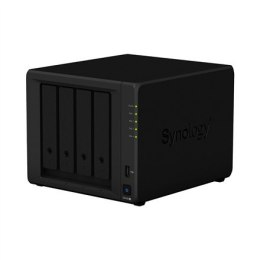 Synology Tower NAS DS420+ up to 4 HDD/SSD Hot-Swap, Intel Celeron Dual Core, Processor frequency 2 GHz, 2 GB, DDR4, 2xM.2 NVMe s