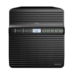 Synology Tower NAS DS420j up to 4 HDD/SSD, Realtek RTD1296 Quad Core, Processor frequency 1.4 GHz, 1 GB, DDR4, RAID 1,5,6,10,Hyb