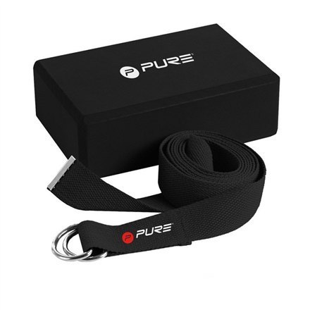Pure2Improve | Zestaw do jogi | Czarny