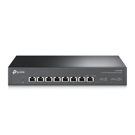 Przełącznik TP-LINK 8-Port 10G TL-SX1008, Bez Zarządzania, Desktop/Rackmountable, 8 Portów 1 Gbps (RJ-45), Ilość Portów SFP, Ilo