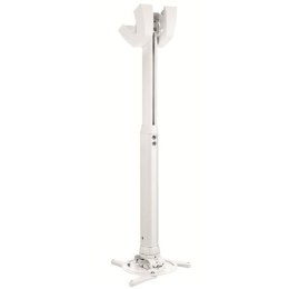 Uchwyt sufitowy do projektora Vogels | PPC1555W | Pojemność maksymalna 15 kg | Kolor biały | Gwarancja 24 m-ce