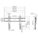 Vogels | Uchwyt ścienny | PFW 6810 | Uchwyt | 55-80 " | Maksymalna waga (udźwig) 75 kg | Czarny