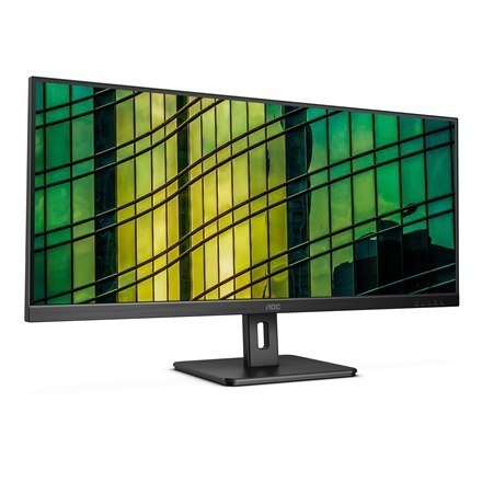 AOC | Monitor | U34E2M | 34 " | VA | WQHD | 21:9 | 100 Hz | 4 ms | 3440 x 1440 | 300 cd/m² | Porty HDMI w liczbie 2 | Czarny