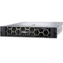 Dell PowerEdge R550 do montażu w szafie (2U), Intel Xeon, 2x srebrny 4314, 2,4 GHz, 24 MB, 32T, 16C, RDIMM, 3200 MHz, bez pamięc
