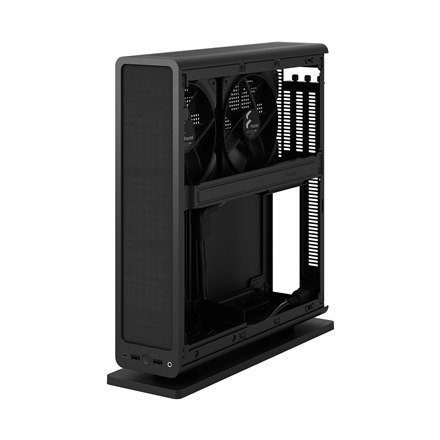 Fractal Design Ridge Black mITX Fractal Design | Ridge | FD-C-RID1N-01 | Side window | Black | Mini ITX | Power supply included 