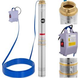 Pompa głębinowa do studni głębinowej STAL 1100 W 10800 l/h do 54 m