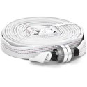 Wąż parciany płaski strażacki do wody ze złączem storz 1'' 25 mm 8-24 bar 30 m