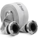 Wąż parciany płaski strażacki do wody ze złączem storz 3'' 76 mm 0-8 bar 20 m