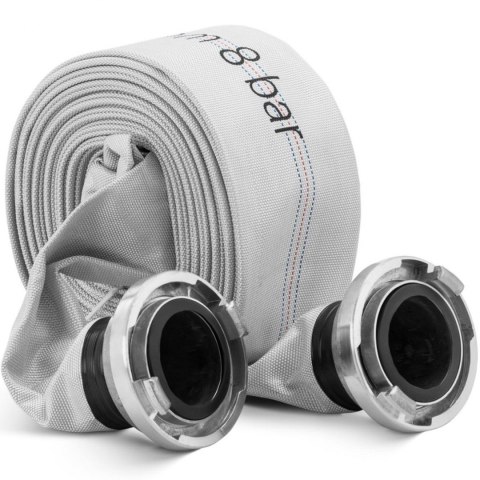 Wąż parciany płaski strażacki do wody ze złączem storz 3'' 76 mm 0-8 bar 20 m
