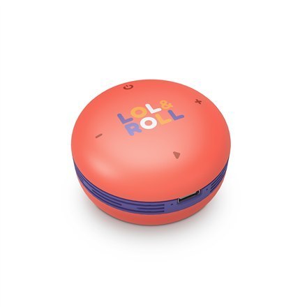 Głośnik dla dzieci Energy Sistem Lol&Roll Pop Kids w kolorze pomarańczowym