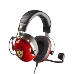 Thrustmaster | Gaming Headset | T Racing Scuderia Ferrari Edition | Przewodowy | Nauszny | Redukcja szumów | Czerwony/czarny