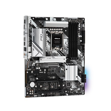 ASRock | B760 PRO RS | Rodzina procesorów Intel | Gniazdo procesora LGA1700 | DDR5 DIMM | Gniazda pamięci 4 | Obsługiwane interf