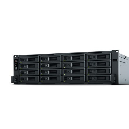 Synology RS4021xs+ - Serwer NAS D-1541, Częstotliwość procesora 2,7 GHz, 0 GB, DDR4, 4x RJ-45 1GbE LAN; 2x USB 3.2 Gen 1, 3x Wen