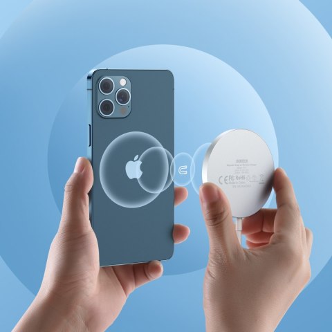 Ładowarka indukcyjna MagSafe + adapter PD5005 biały