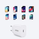 Ładowarka sieciowa USB Typ C PD 20W biały