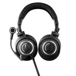 Słuchawki Audio Technica M50xSTS-USB, nauszne, przewodowe, z mikrofonem, czarne