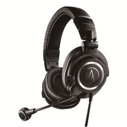 Słuchawki przewodowe Audio Technica M50xSTS-USB Przewodowe, nauszne, mikrofonowe, 3-stykowe XLR-M, 3,5 mm, czarne