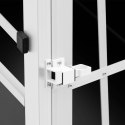 Transporter klatka metalowa do przewozu psa trapezowa 55 x 70 x 50 cm