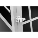 Transporter klatka metalowa do przewozu psa trapezowa 85 x 95 x 69 cm