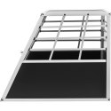 Transporter klatka metalowa do przewozu psa trapezowa 85 x 95 x 69 cm