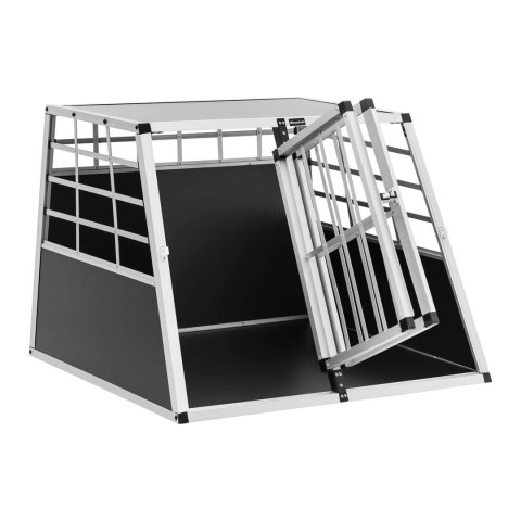 Transporter klatka metalowa do przewozu psa trapezowa 85 x 95 x 69 cm