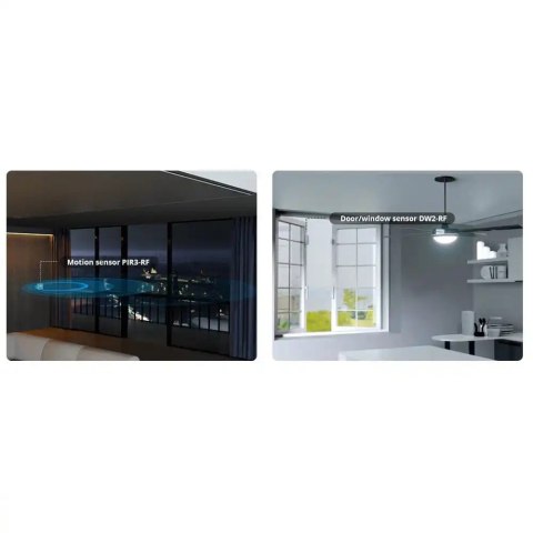 Centralka sterująca WiFi do urządzeń RF433MHz biała