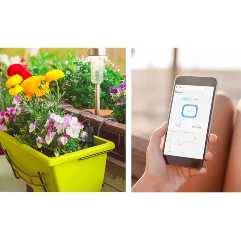 Czujnik wilgotności gleby inteligentny czarny MS01