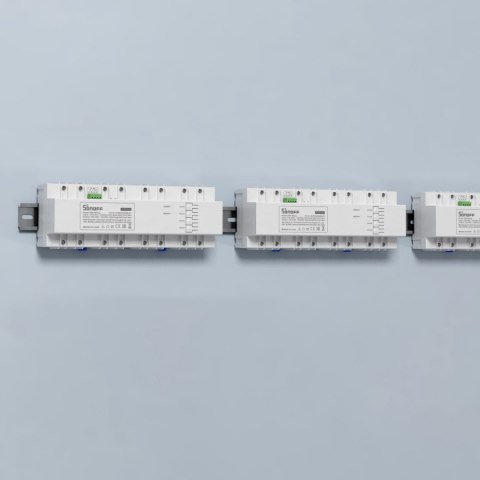 Inteligentny przełącznik miernik zużycia prądu mocy WiFi Ethernet SPM-4Relay