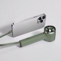 Mini wentylator wiatrak + powerbank 4000mAh z wbudowanym kablem Lightning zielony