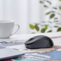 Poręczna cicha mysz myszka bezprzewodowa USB czarny