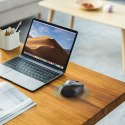 Poręczna cicha mysz myszka bezprzewodowa USB czarny