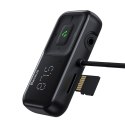 Transmiter FM S-16 Bluetooth USB ładowarka samochodowa AUX MP3 TF micro SD czarny